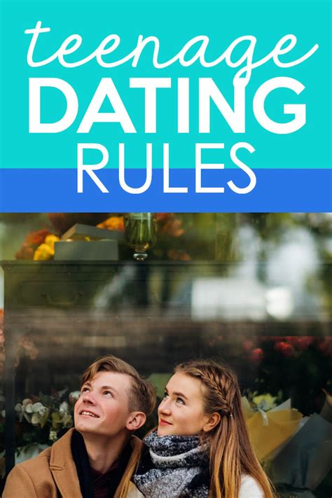 dating rules for teenager